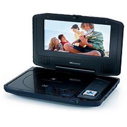 Memorex MVDP1078 Portable DVD Player - 7 TFT LCD - DVD+RW, DVD-RW, CD-RW - DVD Video, CD-DA, MP3, Picture CD Playback