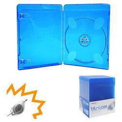 Bastens Merax Blu-Case blu-ray HD DVD single disc case transparent blue