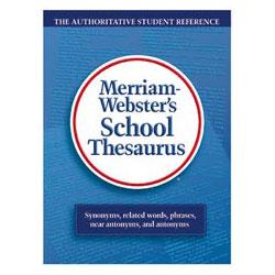 Advantus Corporation Merriam Webster's School Thesaurus