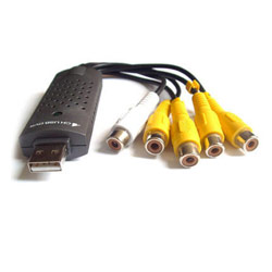 MICROPAC TECHNOLOGIES MicroPac USB-DVR4 - 4 Channel USB 2.0 DVR Security Surveillance CCTV Digital Video Camera Recorder Adapter