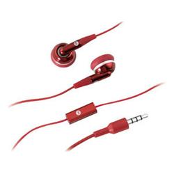 Motorola EH25 Stereo Earset - Wired Connectivity - Stereo - Ear-bud - Red