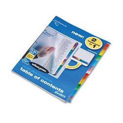 Wilson Jones/Acco Brands Inc. Multidex™ Complete Index System, Multicolor Tabs Titled 1 31, Set