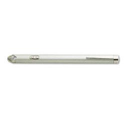 Acco Brands Inc. Multifunctional Laser Pointer, Class 2, Projects 150 Yards, Silver Metal Finish