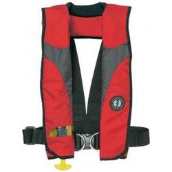 MUSTANG SURVIVAL Mustang Deluxe Manual Inflatable W/Harness Adult (MD3082-U-NV/CR)