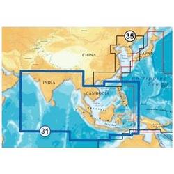 NAVIONICS ELECTRONIC CHARTS Navionics 31Xg/Cf Indian Ocean And South China Sea Gold