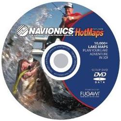NAVIONICS ELECTRONIC CHARTS Navionics Hotmaps Explorer Dvd 10,000+ Lake Maps