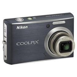 NIKON (SCANNER & DIGITAL CAMERAS) Nikon Coolpix S610 Digital Camera - Midnight Black - 10 Megapixel - 16:9 - 4x Optical Zoom - 4x Digital Zoom - 3 Active Matrix TFT Color LCD
