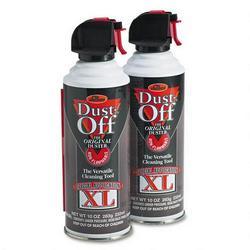 Falcon Safety Nonflammable Dust Off® Disposable Compressed Gas Duster, 10 oz. Can, 2/Pack