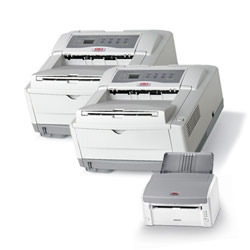 OKIDATA - PRINTERS OKI B4600 Mono Laser Printer with a OKI B2200 Mono Laser Printer