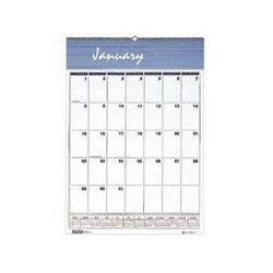 House Of Doolittle One Month Per Page Wirebound Monthly Wall Calendar, 15 1/2 x 22