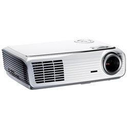 OPTOMA TECHNOLOGY Optoma Technology HD65 DLP Home Theater Projector 720p (1280 x 720) 1600 ANSI Lumens 4.4 lbs (2.0 kg) & Optoma Projection Screen, DS-3084PM included