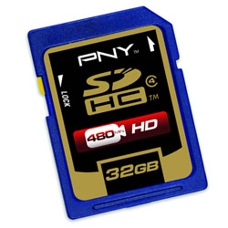 Pny PNY 32GB Secure Digital High Capacity (SDHC) Class 4 Card - 32 GB