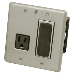 Panamax IN-WALL 1-Outlet Surge Suppressor - Receptacles: 1 x NEMA 5-15R - 1350J
