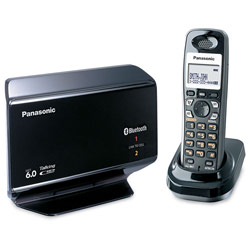 Panasonic Consumer Panasonic KX-TH1211B Expandable Link-to-Cell Bluetooth DECT 6.0 Cordless Phone System