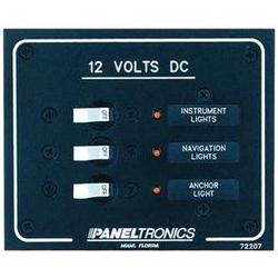 Paneltronics Standard Dc 3 Position Breaker Panel W/Led'S