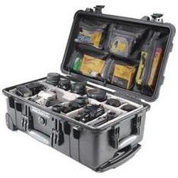 PELICAN PRODUCTS Pelican 1510 Case With Padded Dividers Black