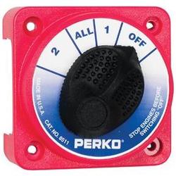 PERKO Perko Compact Medium Duty Battery Selector W/O Key Lock