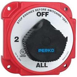 PERKO Perko Heavy Duty Battery Selector W/ Alternator Disc