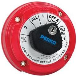 PERKO Perko Medium Duty Locking Battery Switch W/ Alt. Disc