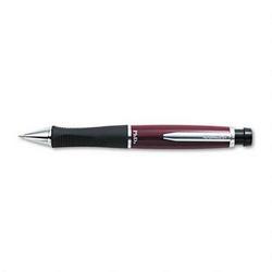 Papermate/Sanford Ink Company PhD® Retractable Ballpoint Pen, Refillable, 1.0mm, Black Cherry Barrel/Black Ink