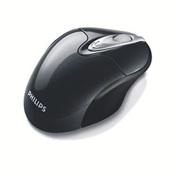 Philips 1600dpi USB Notebook Laser Mouse, SPM5713BB/27