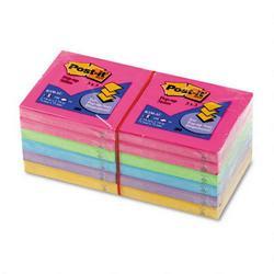 3M Post it® Pop Up 3 x 3 Note Pad Refills, Ultra Colors, 12/Pack