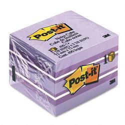 3M Post it® Purple Passion Notes Cube, 3 x 3 Size, 390 Sheets/Cube
