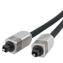 Eforcity Premium Digital Optical Audio TosLink Cable Pro Series - Molded - 25ft