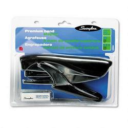 Swingline/Acco Brands Inc. Premium Plier 20 Sheet Stapler Full Strip, Chrome Plated Steel, Dark Gray/Black