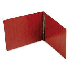 Smead Manufacturing Co. Pressboard End Opening Report Cover with Holes 4 1/4 C to C, 8 1/2 x 11, Red