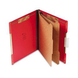 Gussco Manufacturing Pressboard Hanging Expanding Classification Folders, Letter Size, Ruby Red