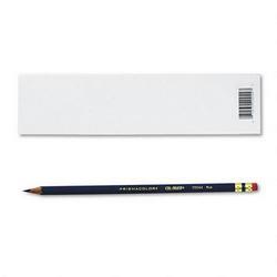 Faber Castell/Sanford Ink Company Prismacolor® Col Erase® Pencils with Erasers, Blue, Dozen