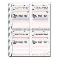 Rediform Office Products Professional Line™ While Your Were Out Book 2/Labels, 4 Forms/Page, 200/Book