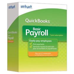 Intuit QB Basic Payroll 09 to 3emp