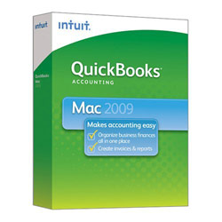 Intuit QuickBooks Accounting 2009 For Mac
