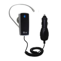 Gomadic Rapid Car / Auto Charger for the LG HBM-770 - Brand w/ TipExchange Technology