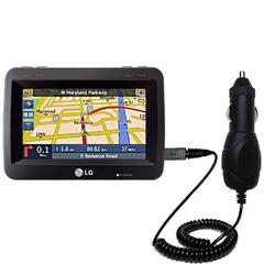 Gomadic Rapid Car / Auto Charger for the LG LN790 - Brand w/ TipExchange Technology