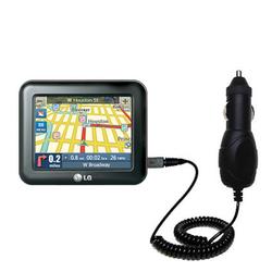 Gomadic Rapid Car / Auto Charger for the LG LN855 - Brand w/ TipExchange Technology