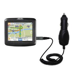 Gomadic Rapid Car / Auto Charger for the Magellan Roadmate 1200 - Brand w/ TipExchange Technology