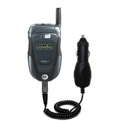Gomadic Rapid Car / Auto Charger for the Motorola IC602 - Brand w/ TipExchange Technology