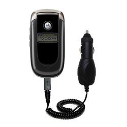 Gomadic Rapid Car / Auto Charger for the Motorola V197 - Brand w/ TipExchange Technology