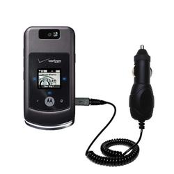 Gomadic Rapid Car / Auto Charger for the Motorola W755 - Brand w/ TipExchange Technology