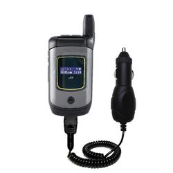Gomadic Rapid Car / Auto Charger for the Motorola i570 - Brand w/ TipExchange Technology