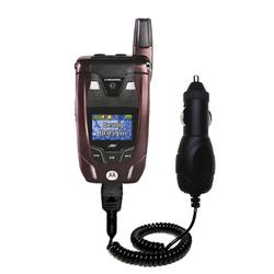 Gomadic Rapid Car / Auto Charger for the Motorola i880 - Brand w/ TipExchange Technology