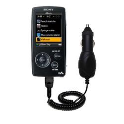 Gomadic Rapid Car / Auto Charger for the Sony Walkman NWZ-A816 - Brand w/ TipExchange Technology
