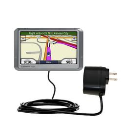 Gomadic Rapid Wall / AC Charger for the Garmin Nuvi 205 - Brand w/ TipExchange Technology