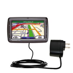 Gomadic Rapid Wall / AC Charger for the Garmin Nuvi 860 - Brand w/ TipExchange Technology
