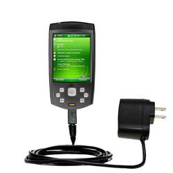 Gomadic Rapid Wall / AC Charger for the HTC P6500 - Brand w/ TipExchange Technology