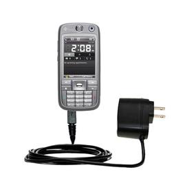 Gomadic Rapid Wall / AC Charger for the HTC S730 - Brand w/ TipExchange Technology