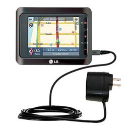 Gomadic Rapid Wall / AC Charger for the LG LN735 - Brand w/ TipExchange Technology